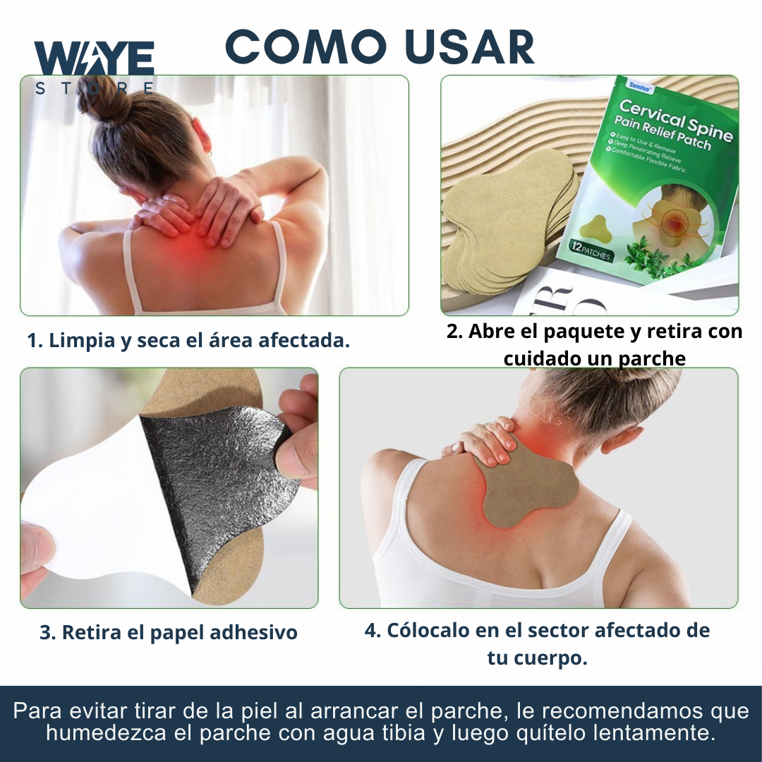 Parches Para Dolor Cervical (10 UNID) - CerviPatch